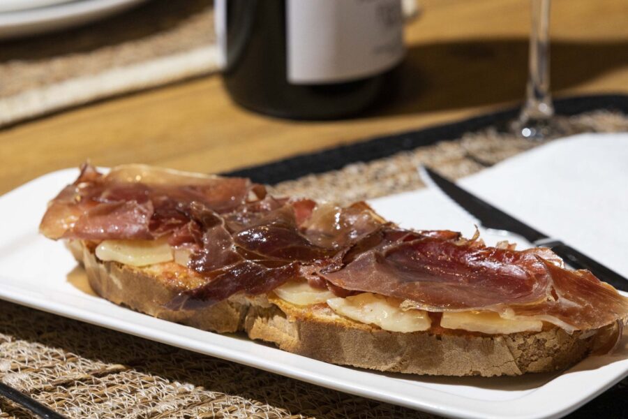 tosta jamon y queso
